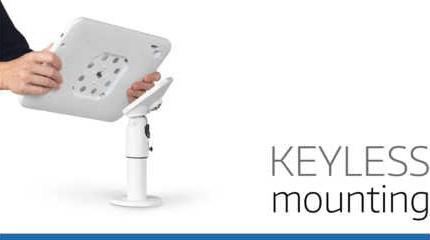 Dock & Charge - Keyless mounting