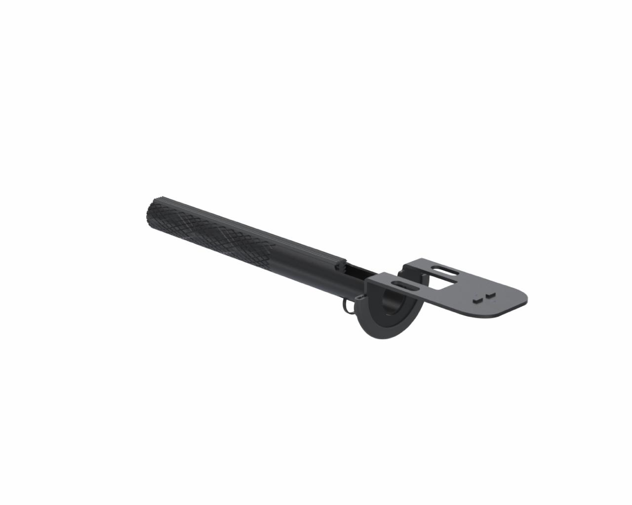 Payment paddle 2 - 250 mm handle w/knurling