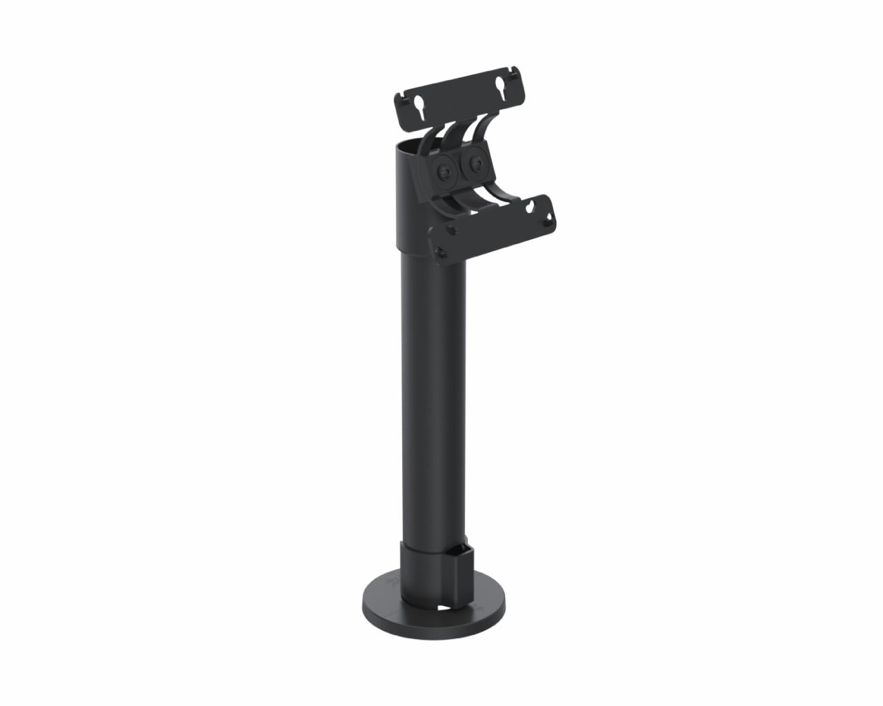 SpacePole Arc VESA 75/100 Pole Mount, Top Screen Mount